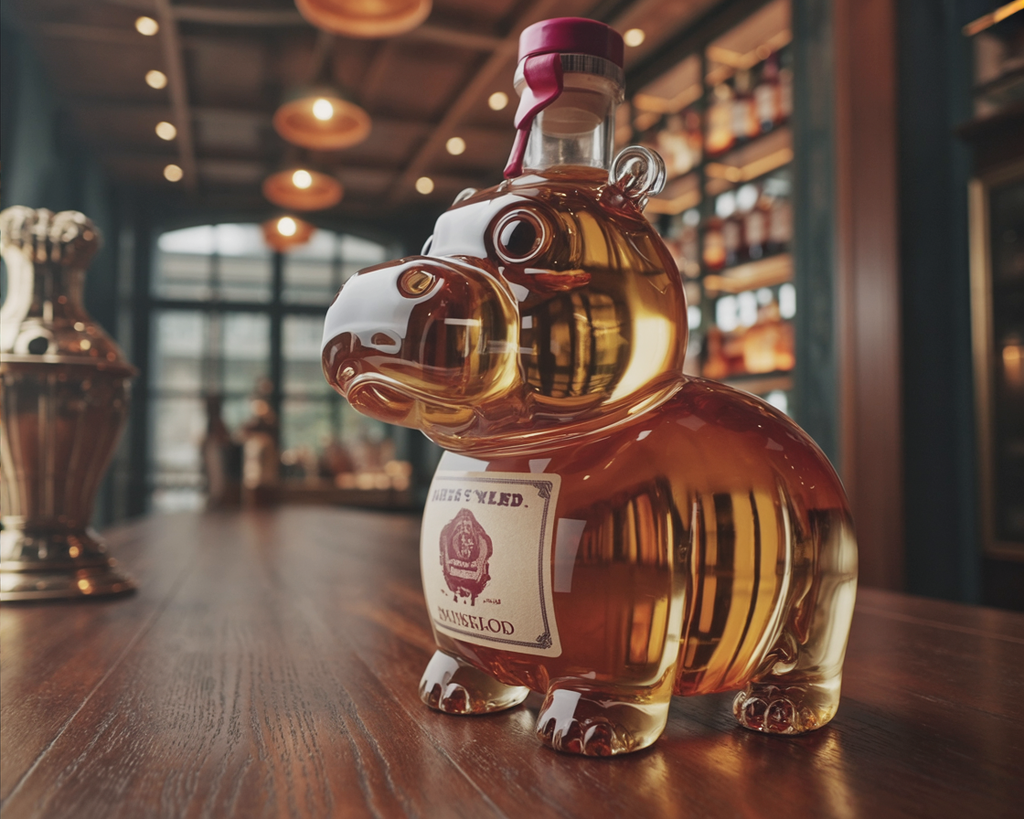 Bouteille de whisky - Édition Hippo