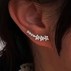 Éclore | Boucles d'oreilles intemporelles en fleurs