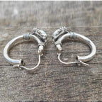 Boucles d'Oreilles Vintage en Turquoise