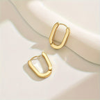 Aura | Boucles d'oreilles géométriques élégantes