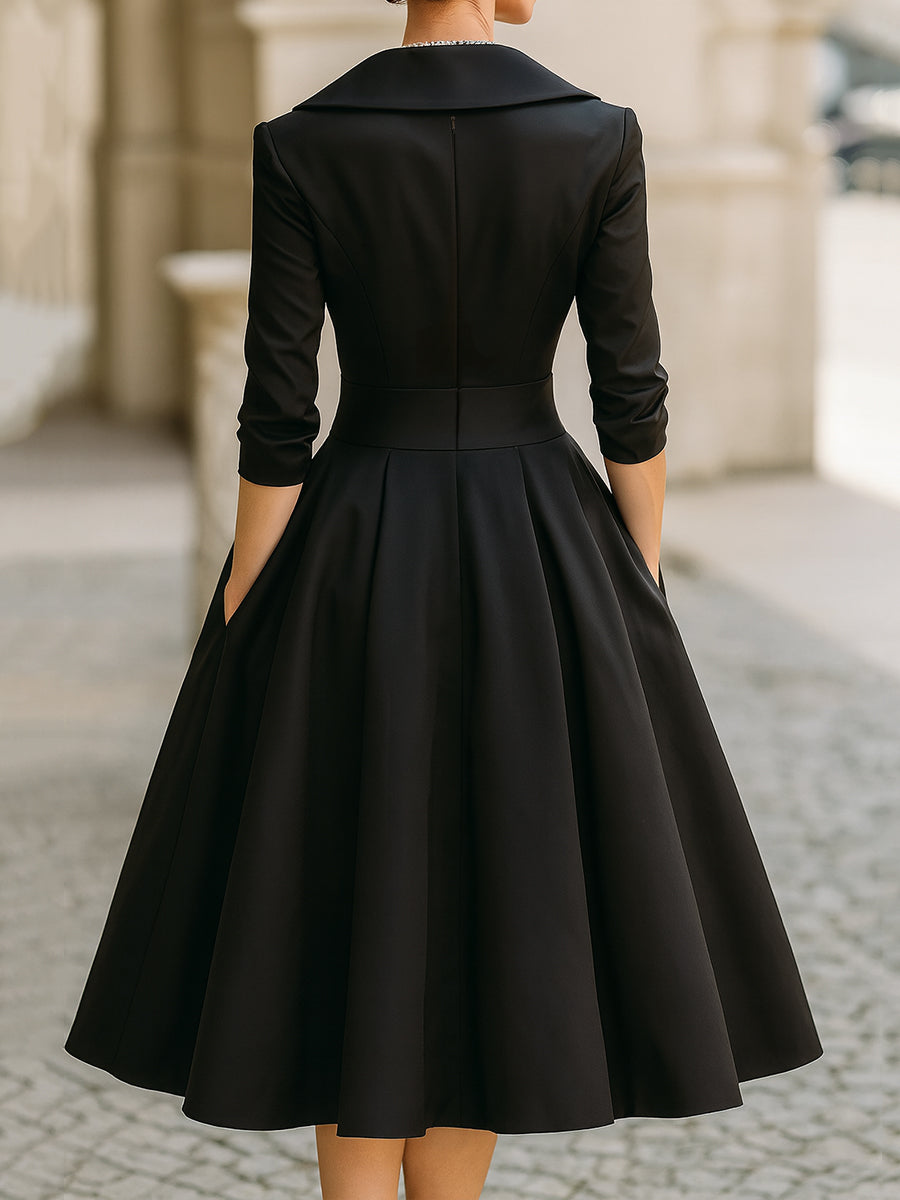 ALICIA | Élégante robe midi