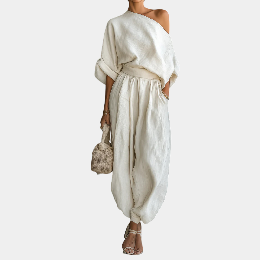 Helena | Ensemble Top et Pantalon Tapered