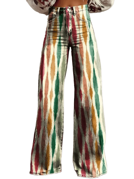 Isabella - Pantalon Boho Élégant