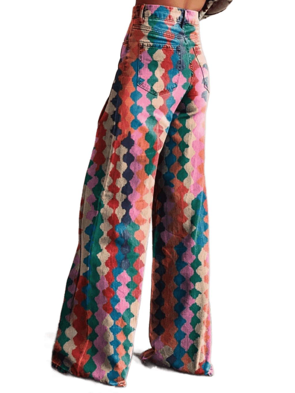 Amélie - Pantalon Boho Élégant