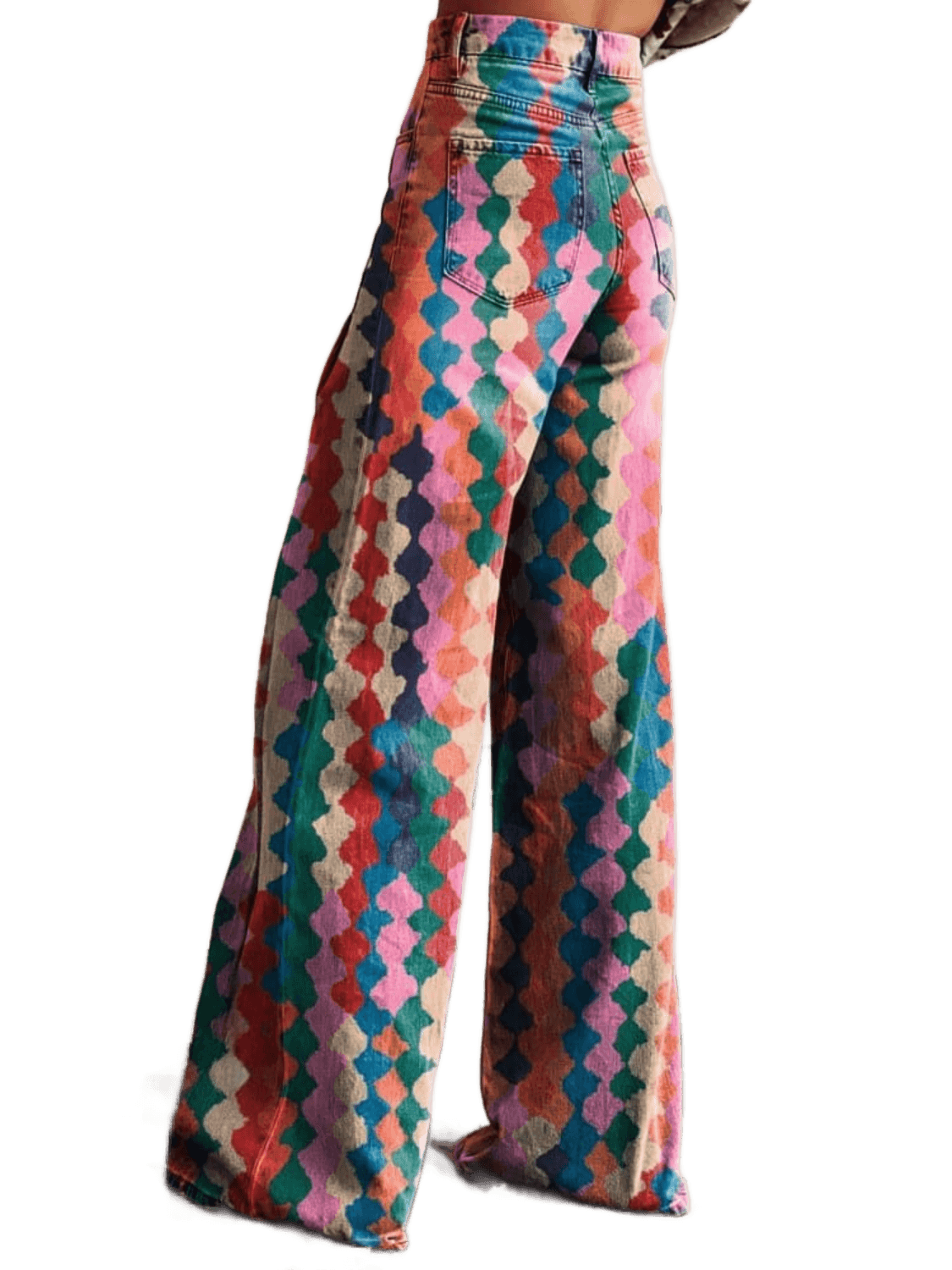 Amélie - Pantalon Boho Élégant