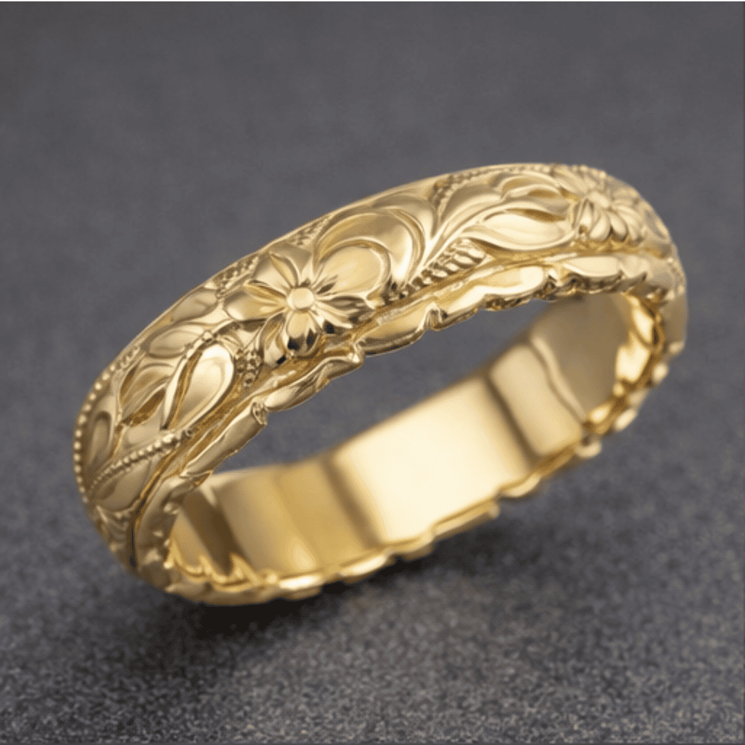Bague en Chaîne d'Or Infini