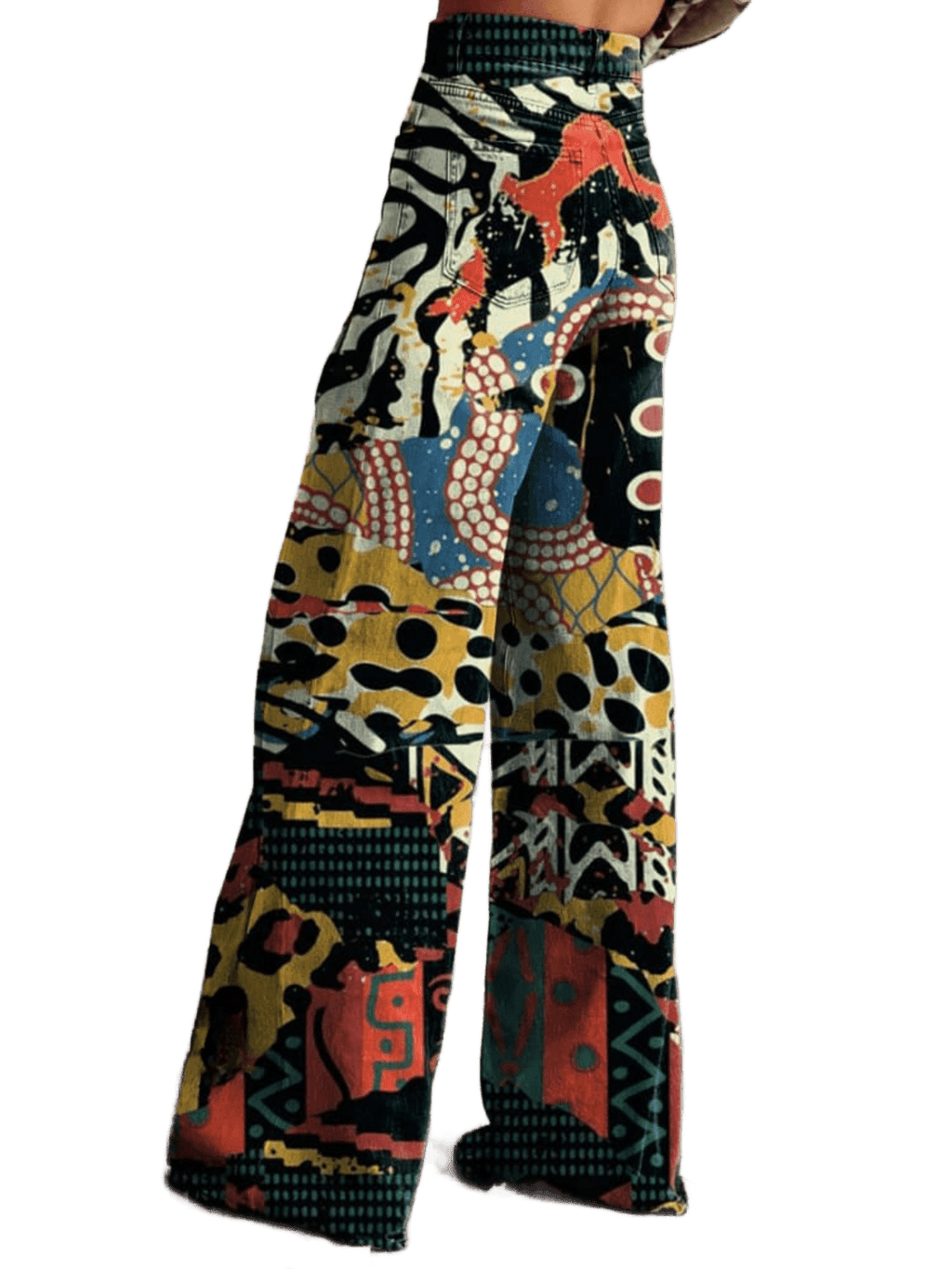 Élodie - Pantalon Large Élégant