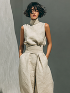 ZIRELLA | Ensemble Minimal avec Pantalons Amples