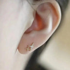 Boucles d'oreilles Étoile Brillante