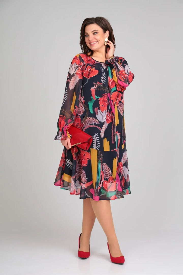 Teresa | Robe florale élégante