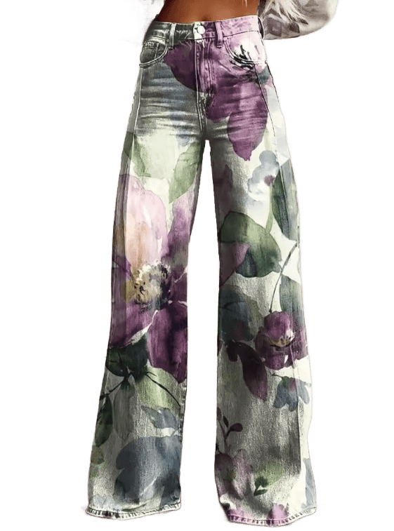 Alessia - Pantalon Boho Rétro Chic