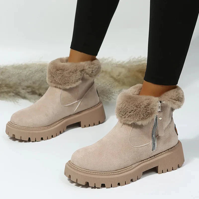 Nora - Bottines d'hiver chaudes et confortables