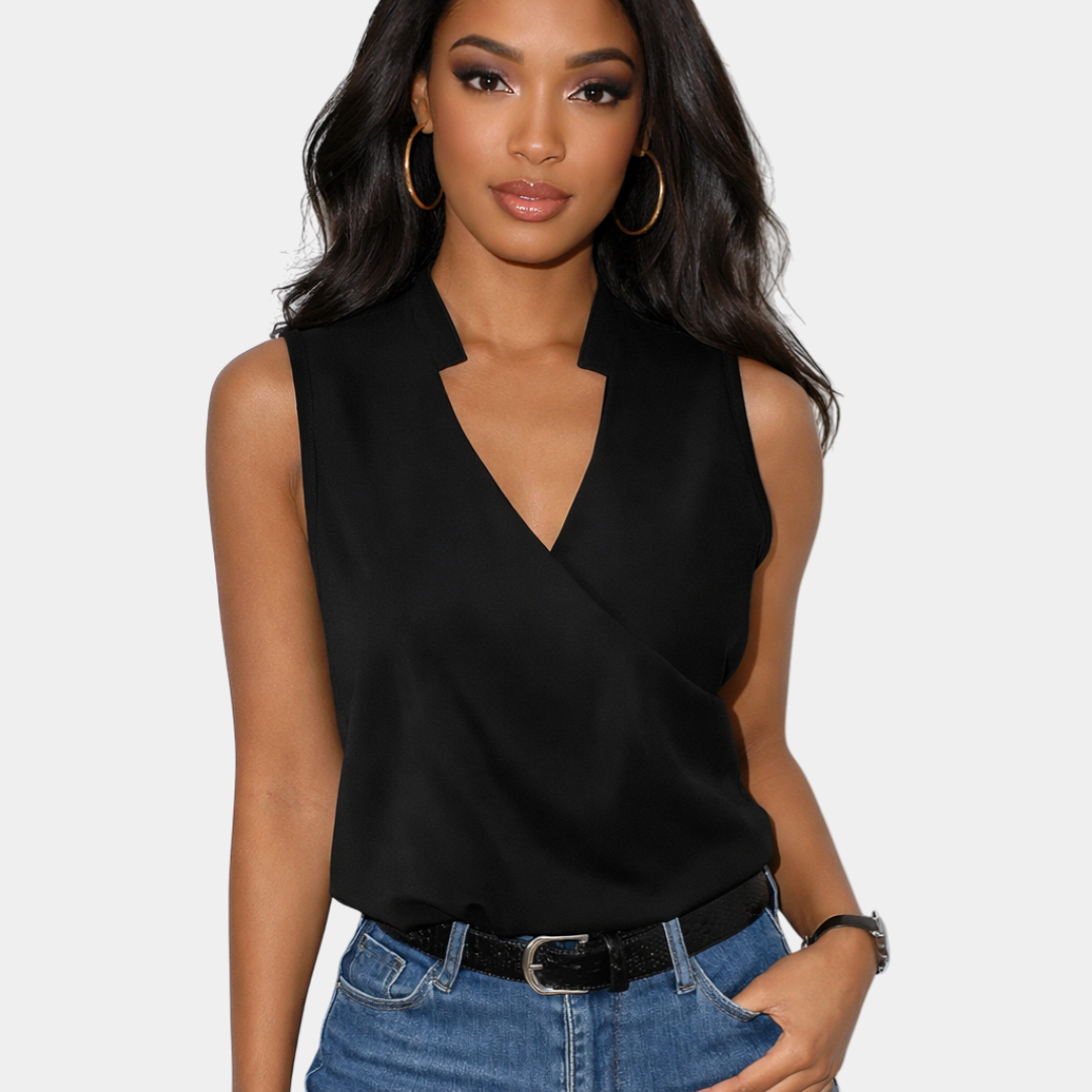 Camille | Haut à Col V