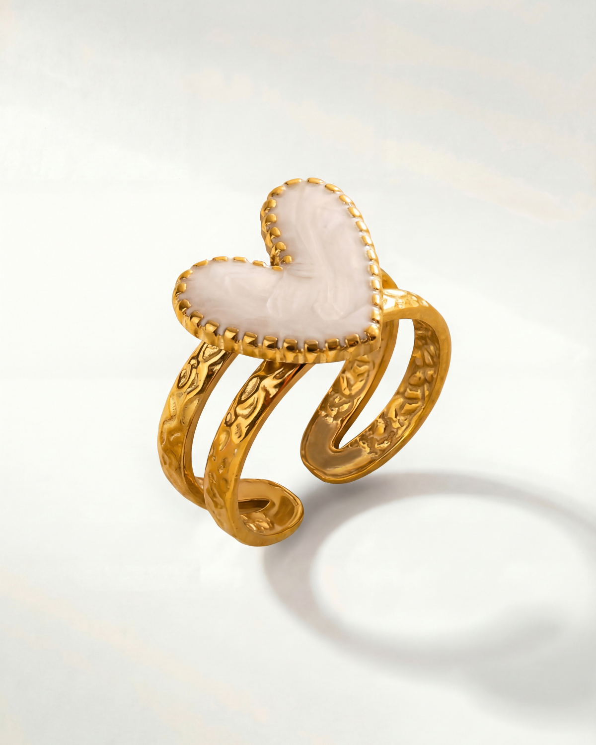 Quitterie | Bague cœur