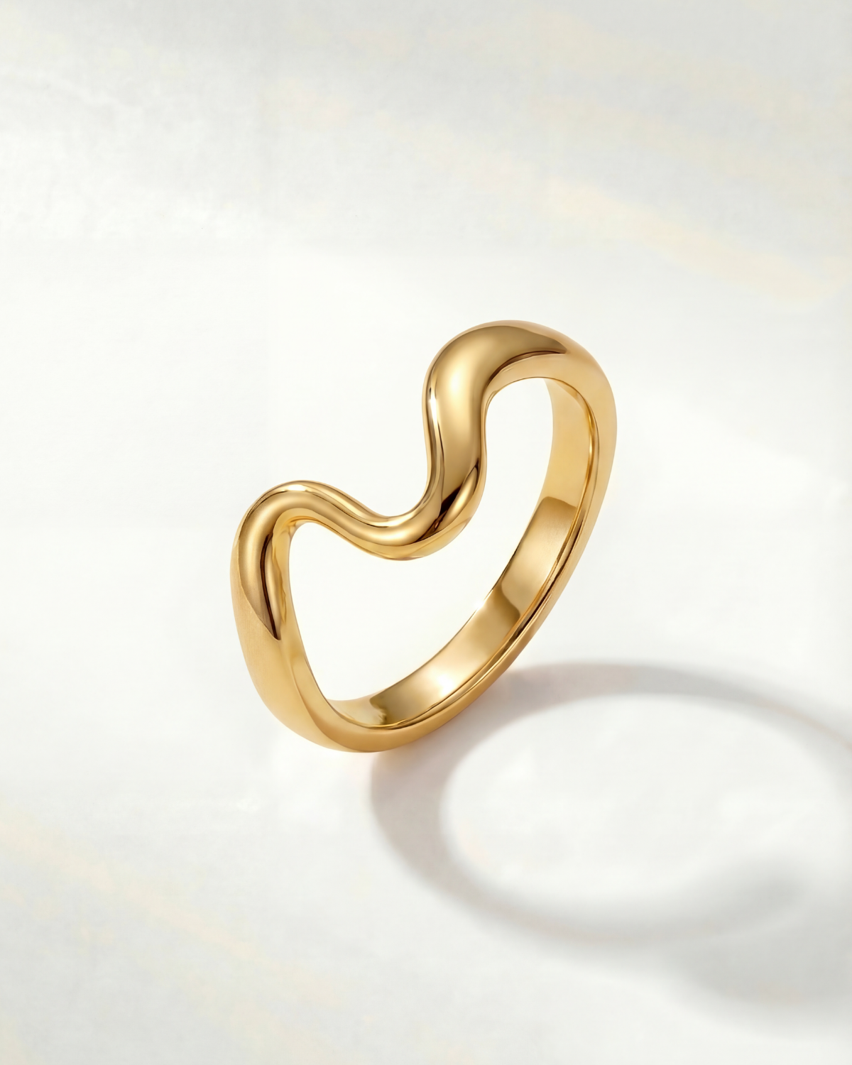 Daphné | Bague ondulée
