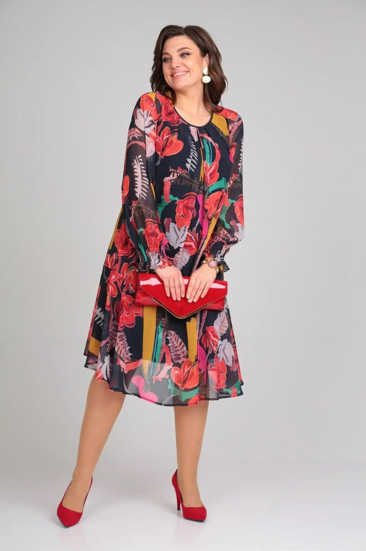Teresa | Robe florale élégante