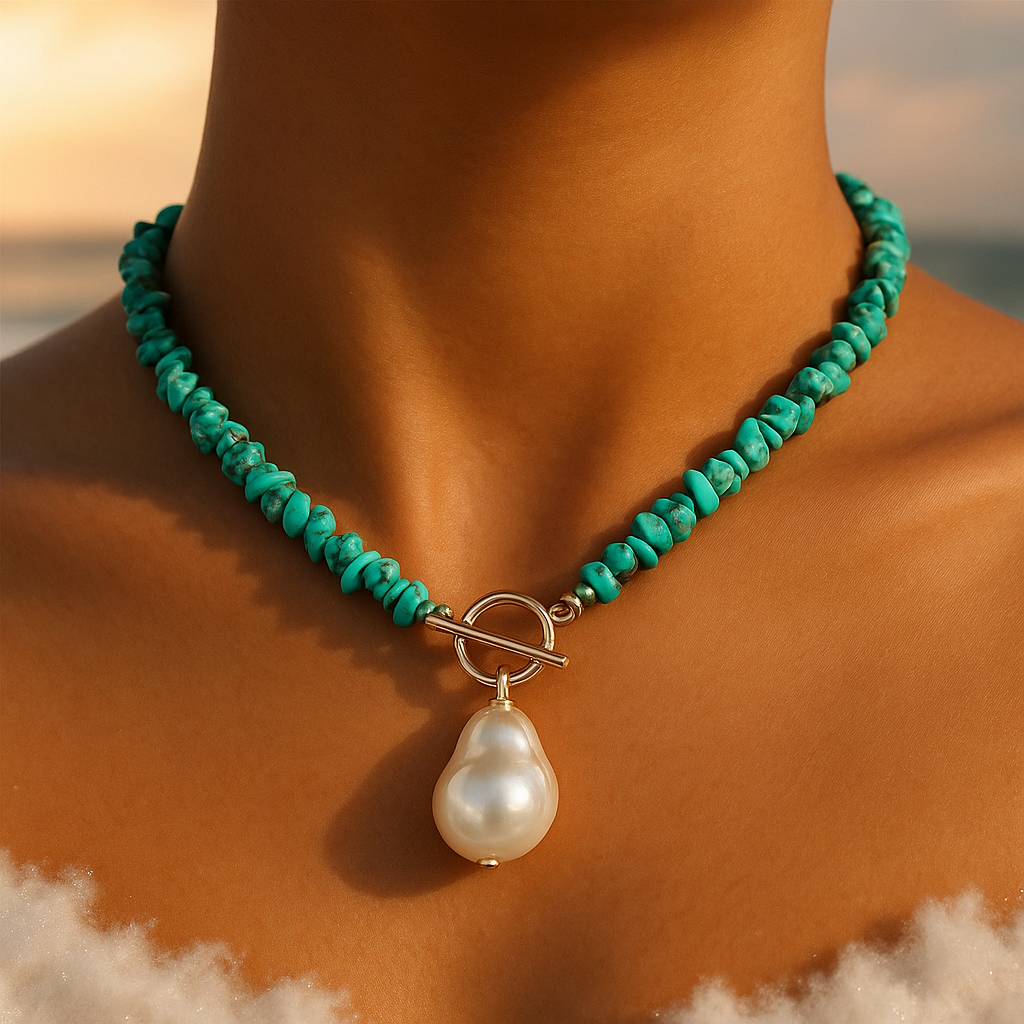 Collier des Étreintes des Vagues