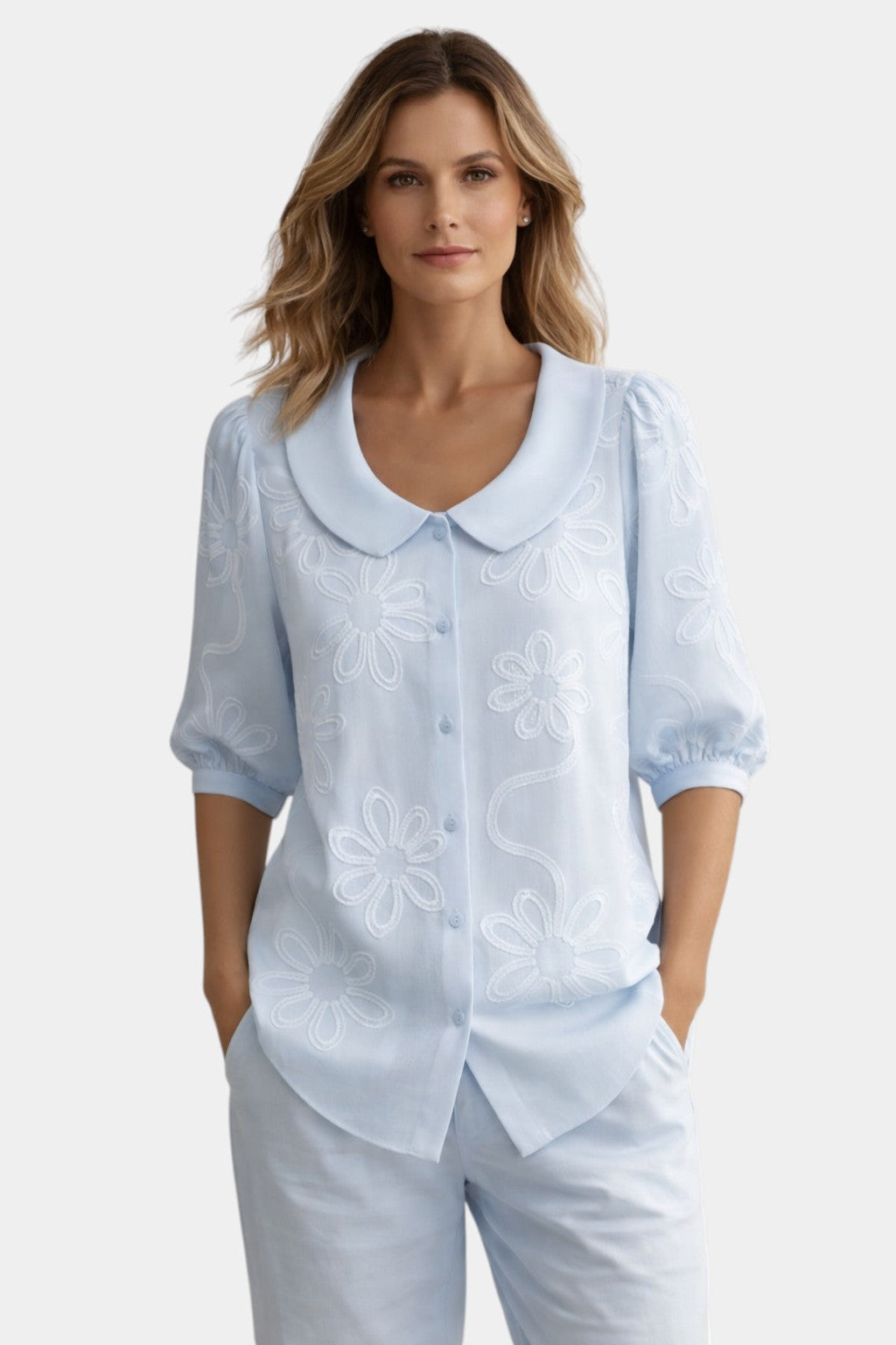 Elya | Blouse Brodée