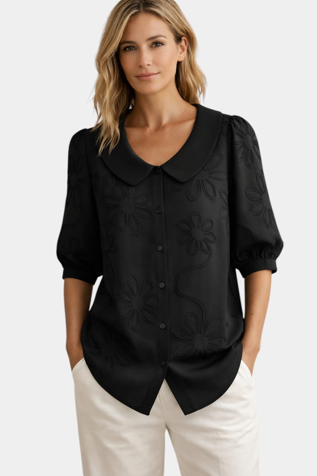 Elya | Blouse Brodée