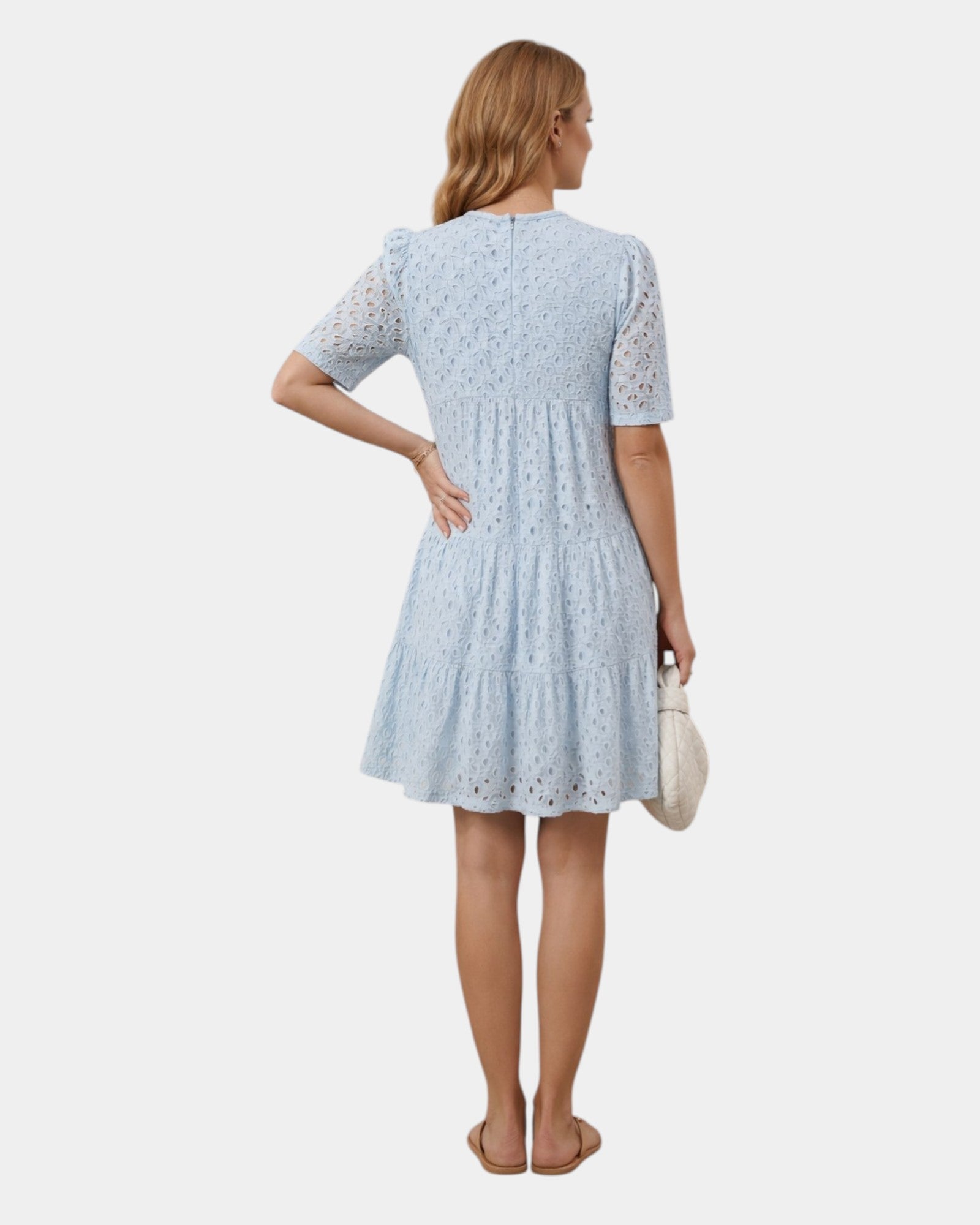 Garance | Robe mini brodée