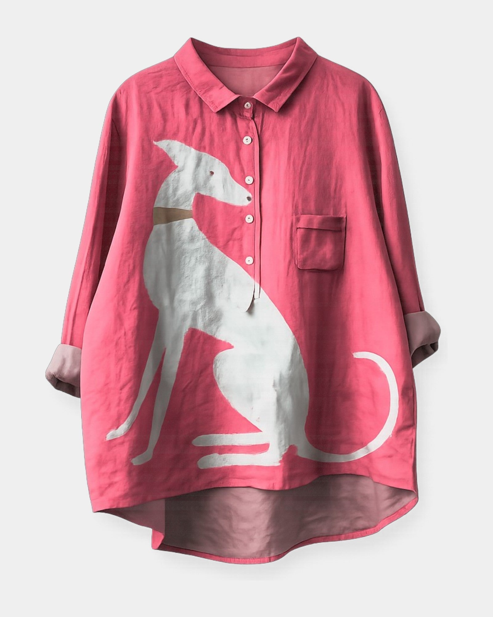 Jade | Chemisier intemporel avec impression