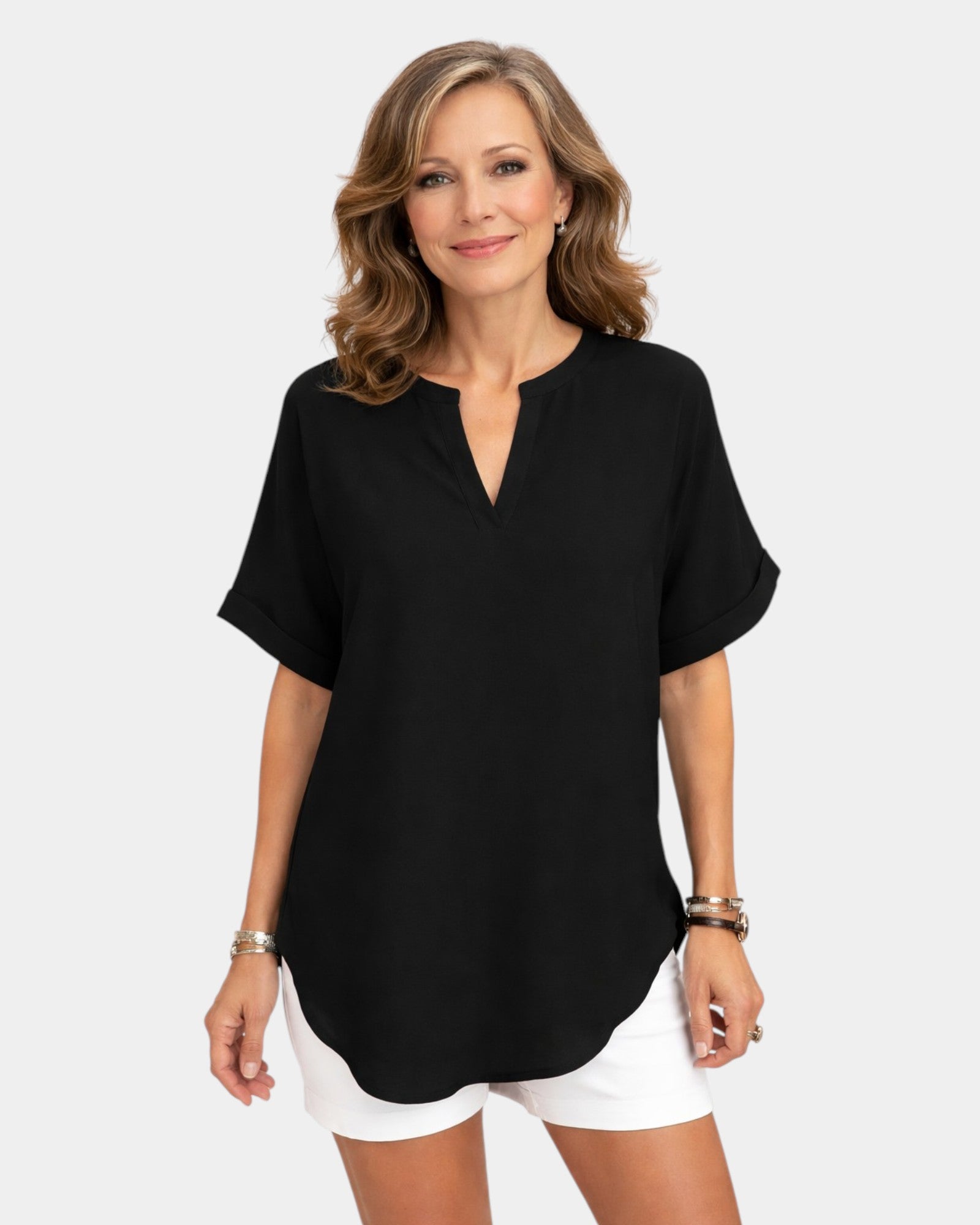 Dóris | Top léger avec décolleté en V