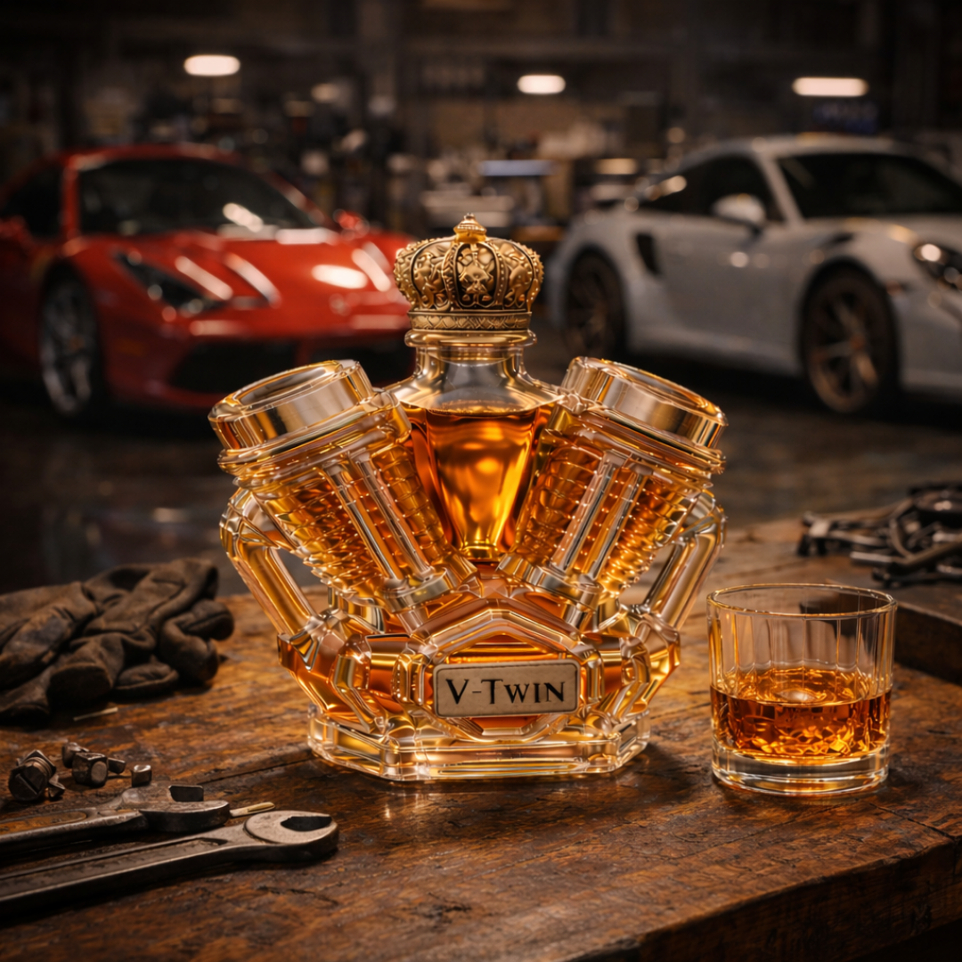 Bouteille de Whisky - Édition V8