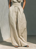ZIRELLA | Ensemble Minimal avec Pantalons Amples