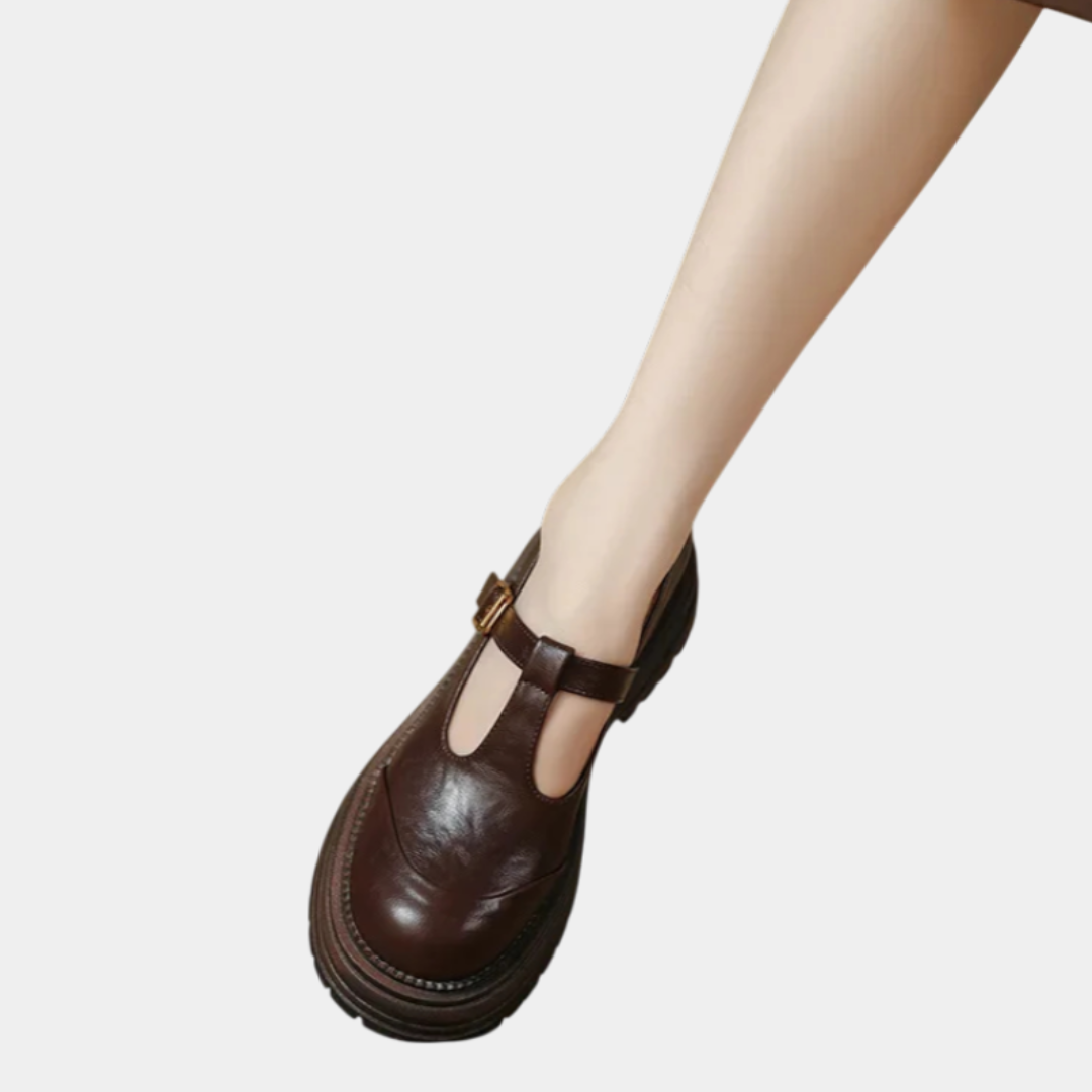 Mary Janes | Élégante Chaussure en Cuir