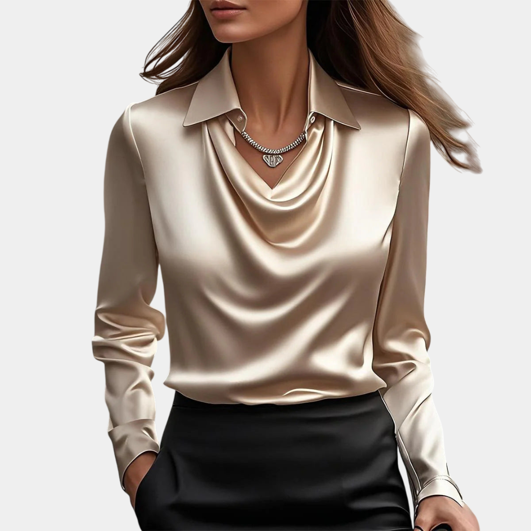 Emma | Élégant Chemisier Brillant