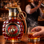 Bouteille de whisky - Édition grenade