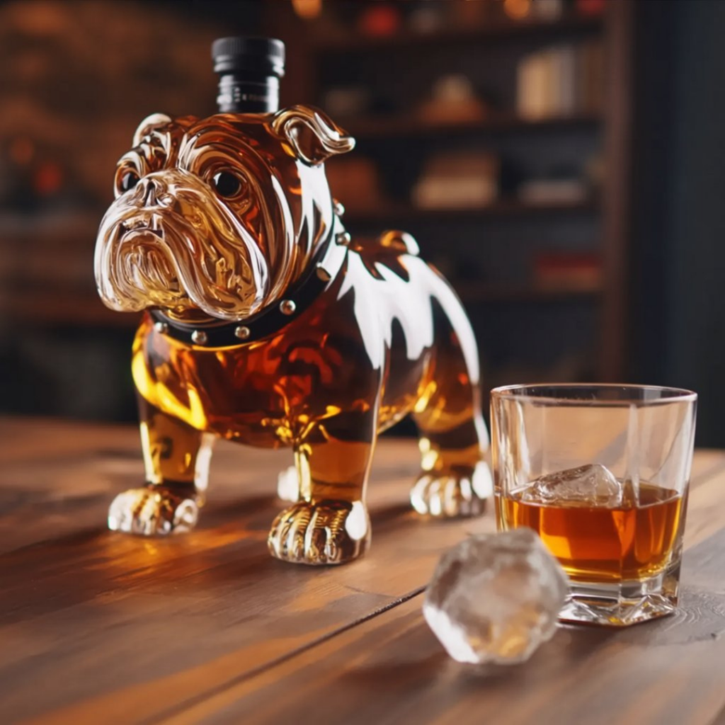 Bouteille de whisky - Édition Bulldog