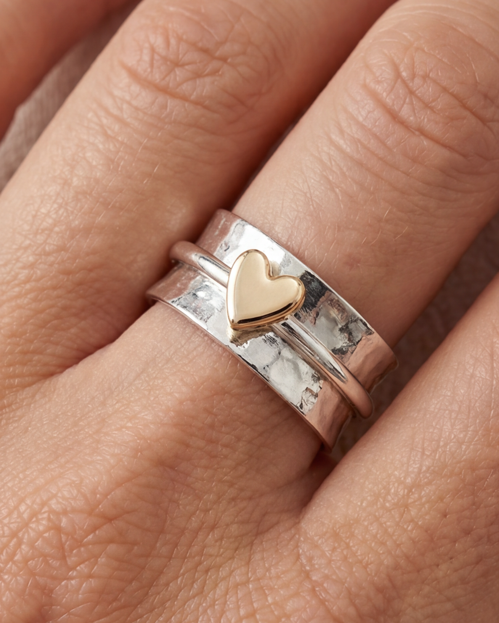 Sabine | Bague cœur