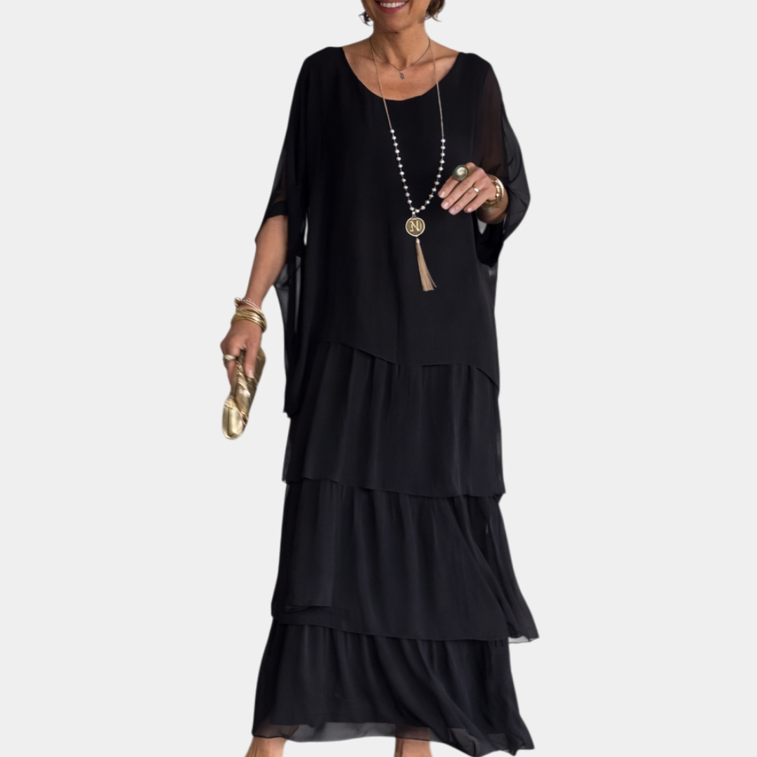 Agnès | Élégant Robe Maxi Fluide