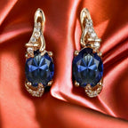 Boucles d'Oreilles Pendantes Regal Midnight