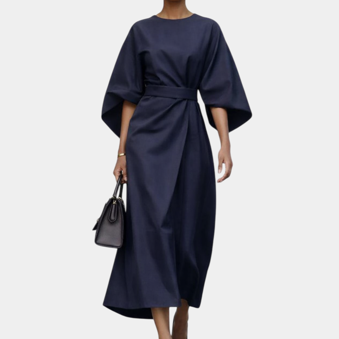 Ariane | Robe Maxi à Manches Kimono