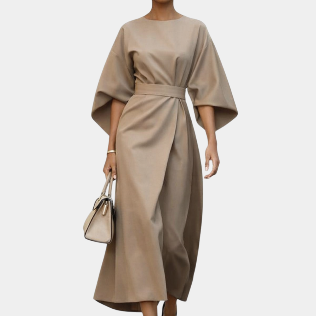 Ariane | Robe Maxi à Manches Kimono