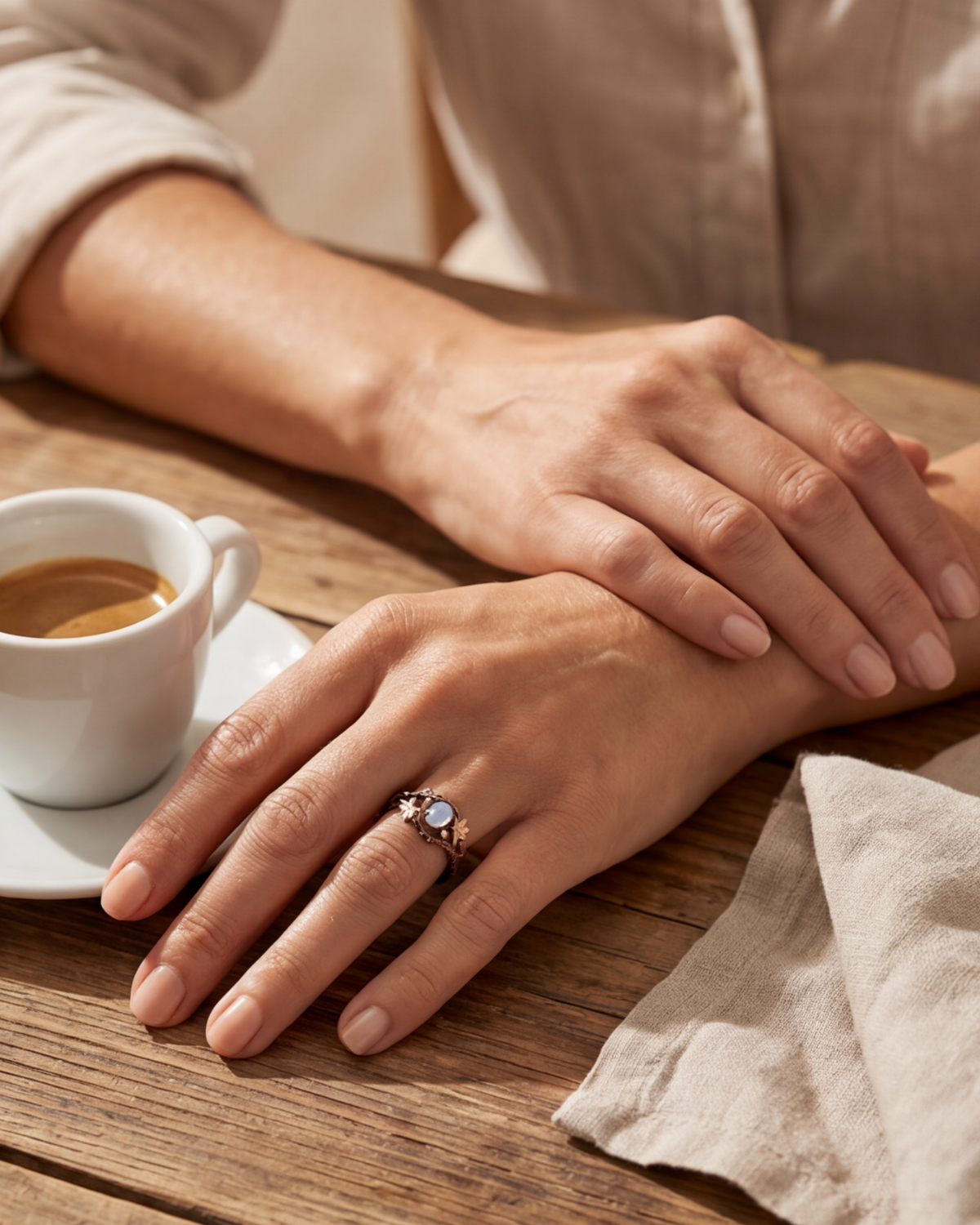 Maëlys | Bague effet branche