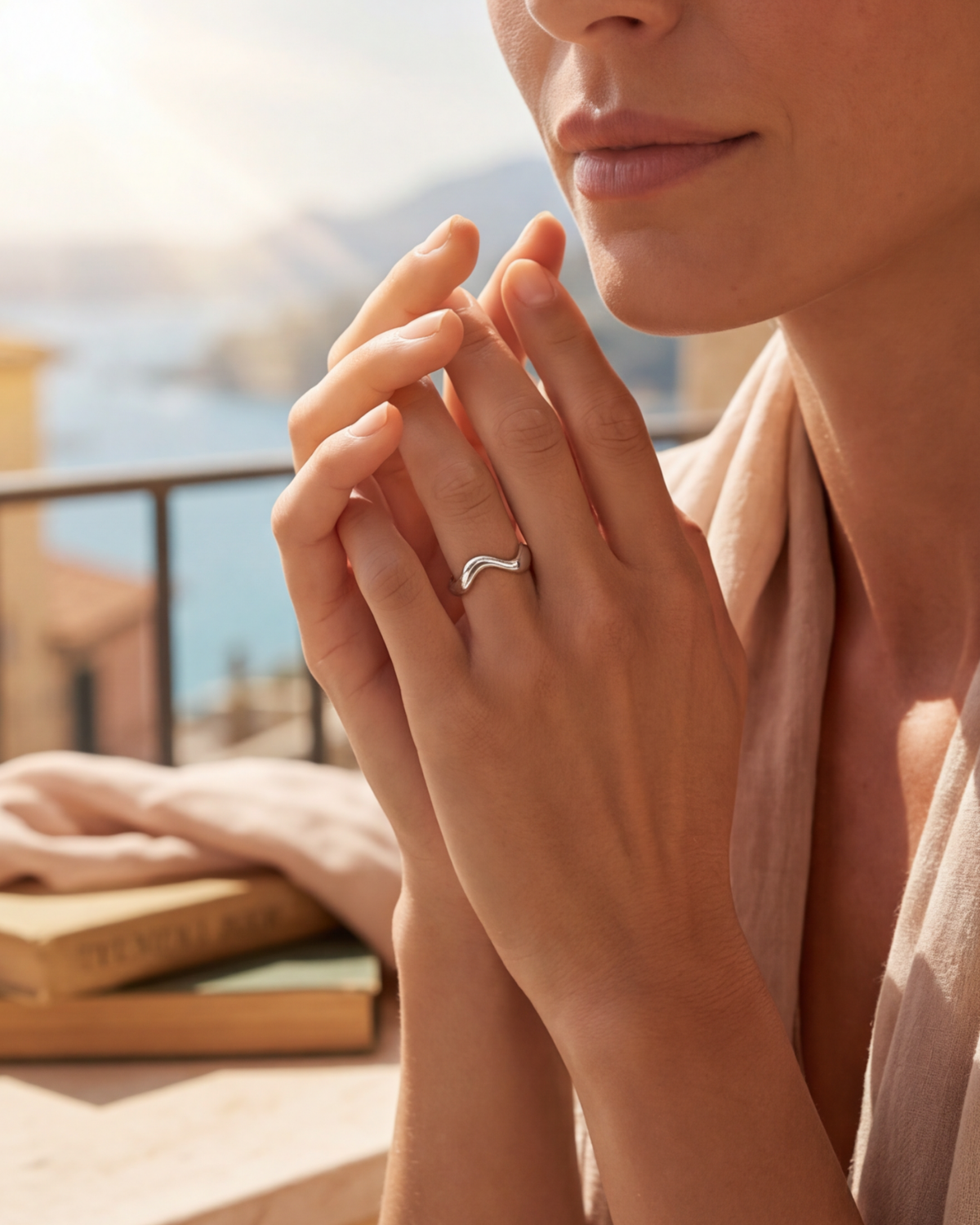 Armelle | Bague ondulée