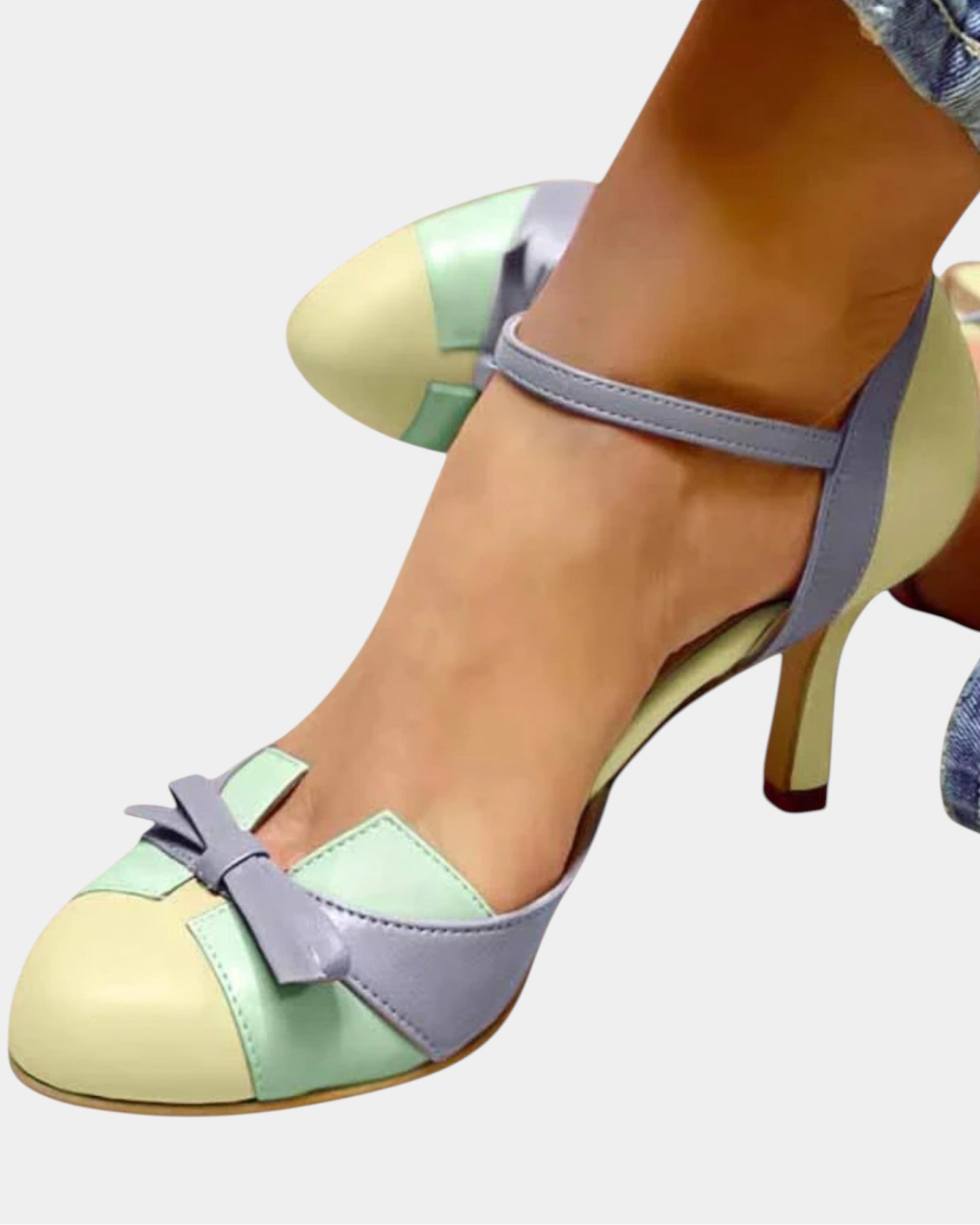 Lila | Talons hauts orthopédiques vintage