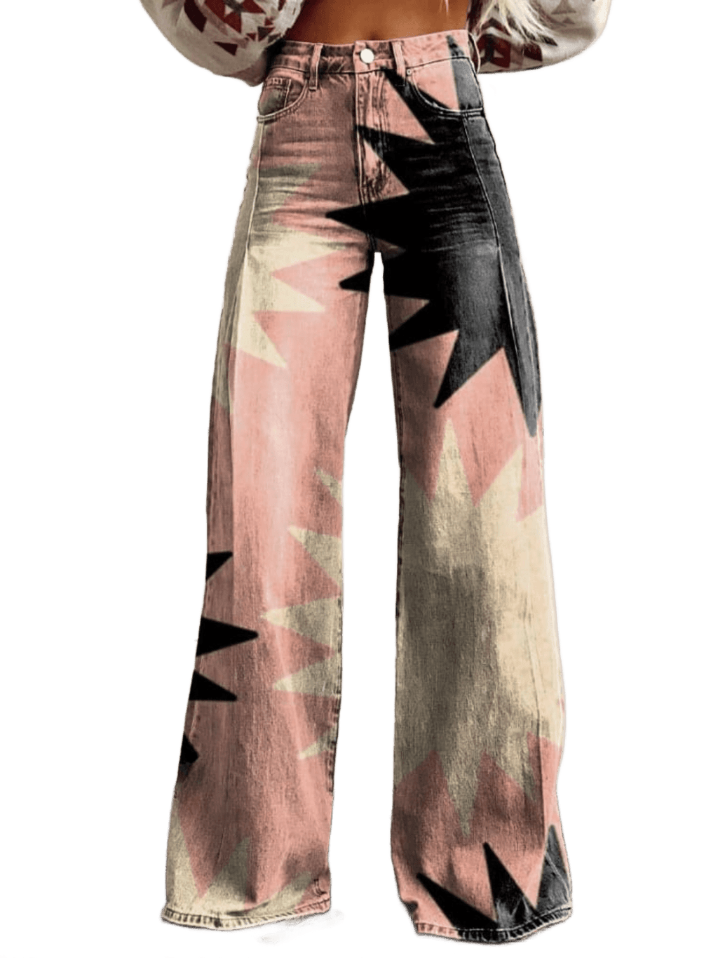 Élodie - Pantalon Boho Élégant