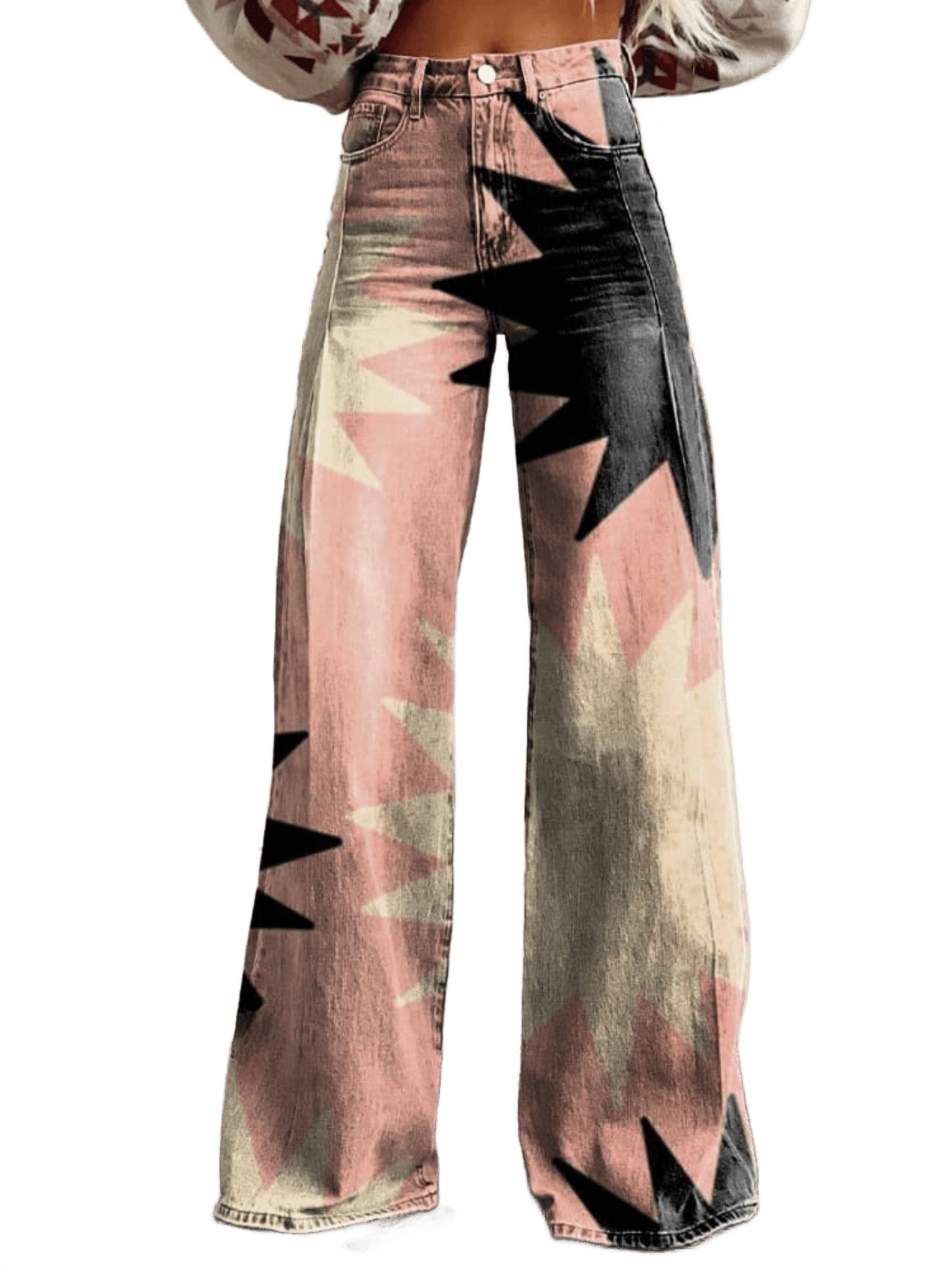 Élodie - Pantalon Boho Élégant