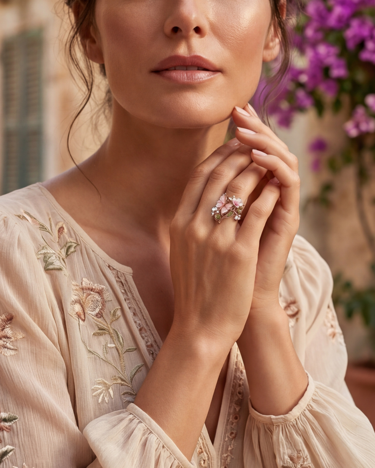 Jacqueline | Bague printemps
