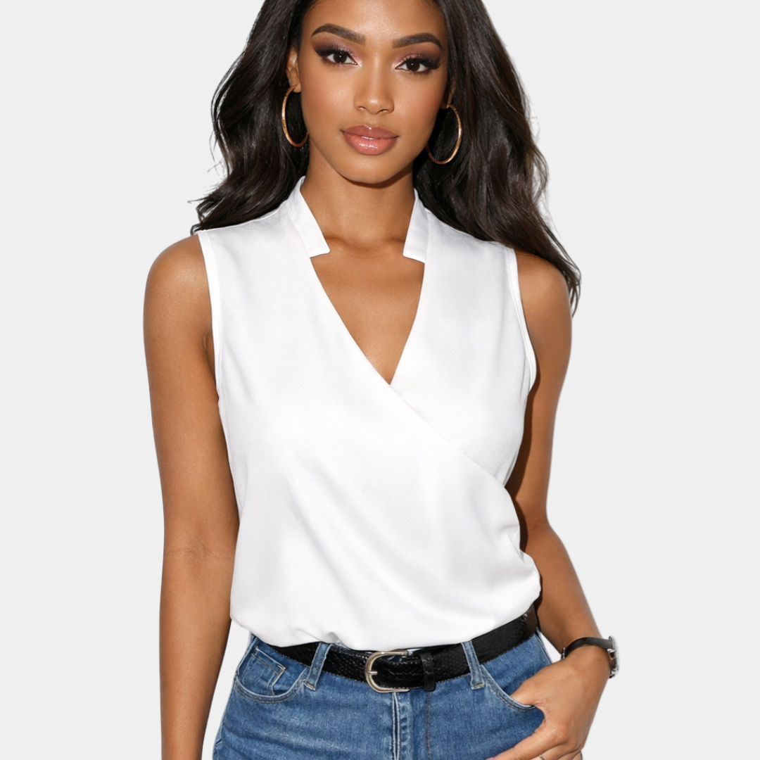 Camille | Haut à Col V