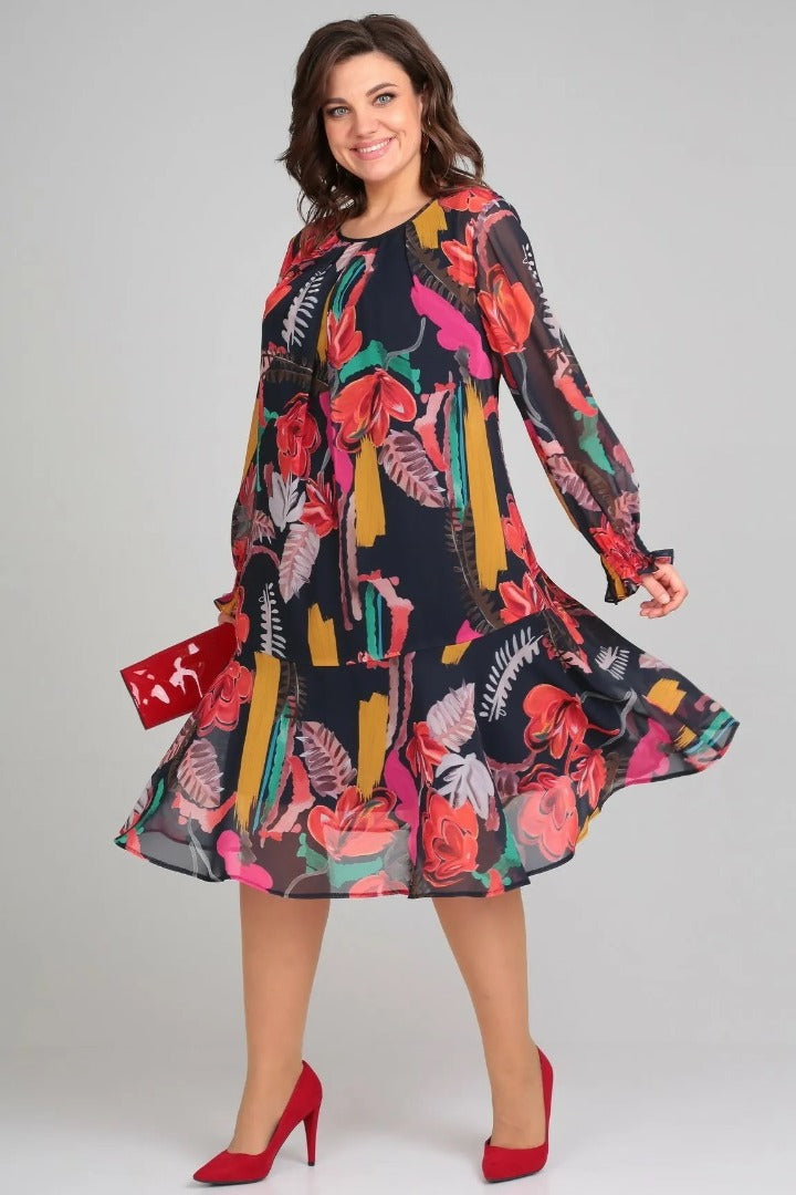 Teresa | Robe florale élégante