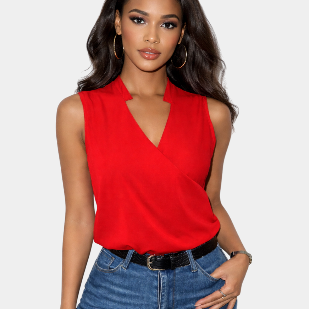 Camille | Haut à Col V