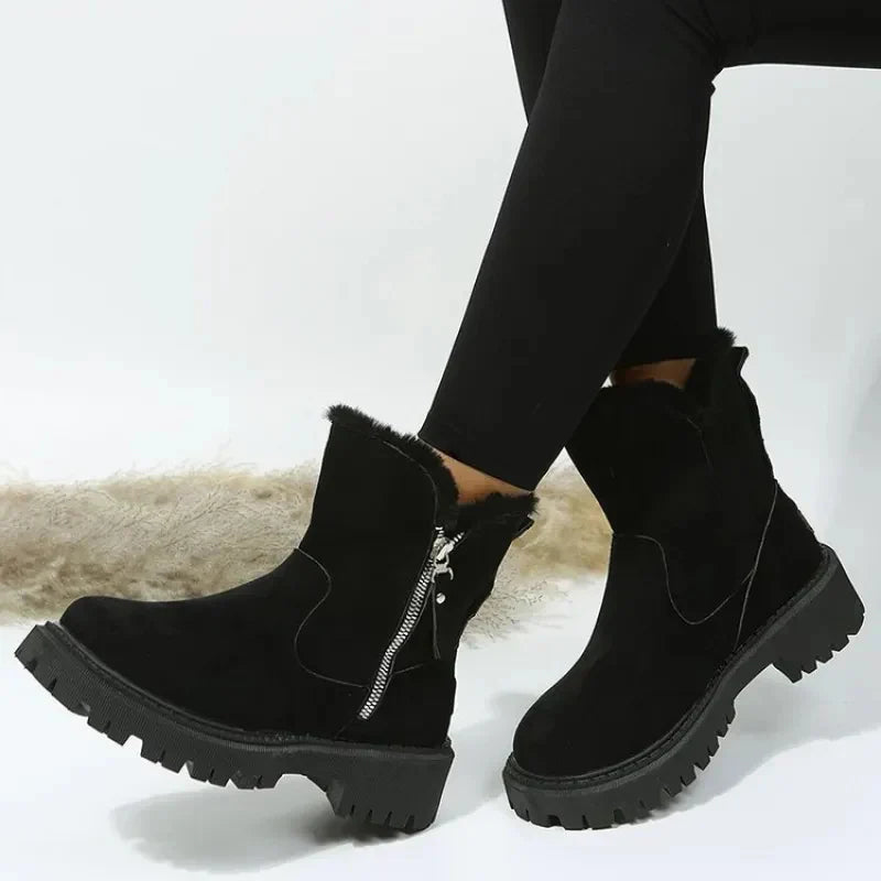 Nora - Bottines d'hiver chaudes et confortables