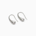 Boucles d'Oreilles Pendantes en Or et Argent Ancien