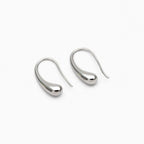 Boucles d'Oreilles Pendantes en Or et Argent Ancien