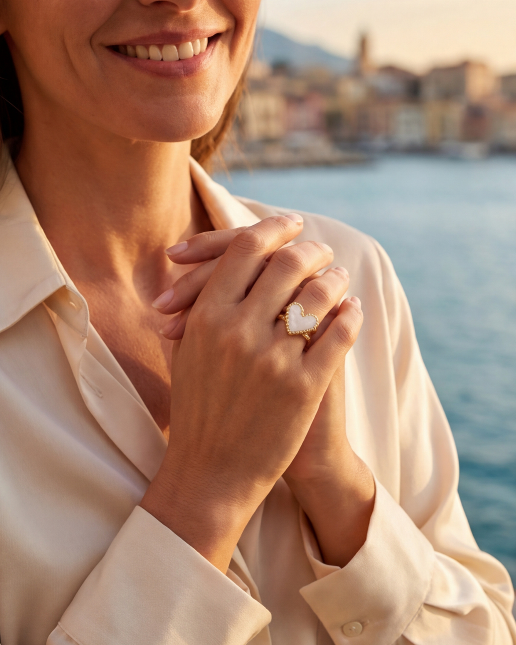 Quitterie | Bague cœur